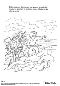 Captain Cook Colouring in3